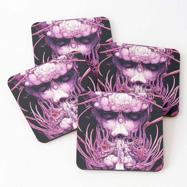 Item preview, Brain Sucker Tecno Noir Cyber Punk Demon Hunter designed and sold by esotericorigins.