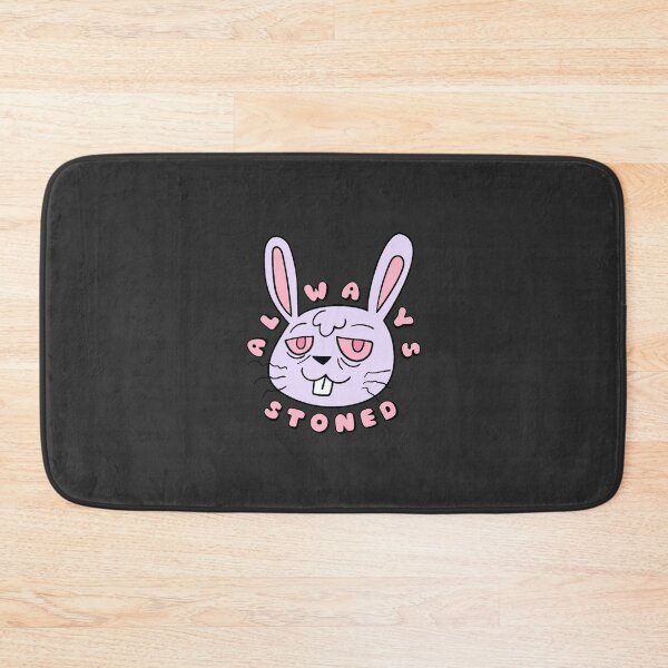 Item preview, ALWAYS STONED High Bunny Pastel Purple designed and sold by everything4eva.