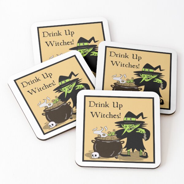 Item preview, Drink Up Witches!  - Funny Halloween Puns designed and sold by LMoonDesigns.