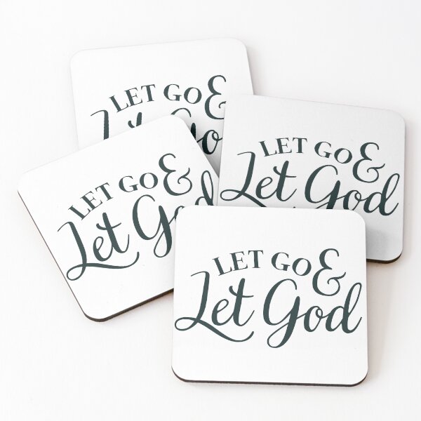 Item preview, Let go, and let God - Christian Merchandise designed and sold by AE3store.