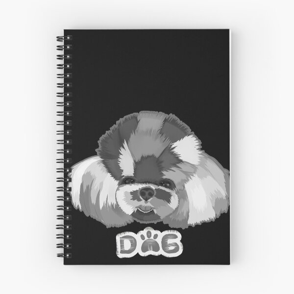 Item preview, Dog drawing grayscale designed and sold by Radelss.