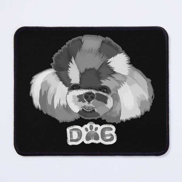Item preview, Dog drawing grayscale designed and sold by Radelss.