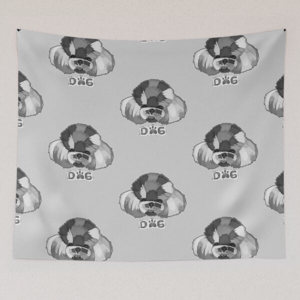 Item preview, Dog drawing grayscale designed and sold by Radelss.