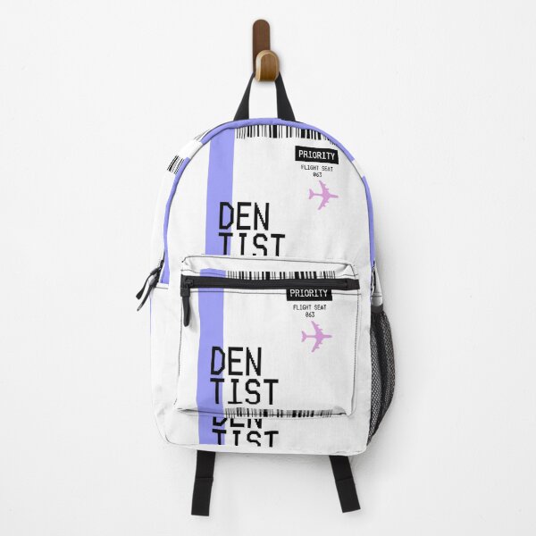 Item preview, PLANE TICKET POCKET DESIGN DENTIST designed and sold by aydapadi.