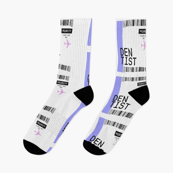 Item preview, PLANE TICKET POCKET DESIGN DENTIST designed and sold by aydapadi.