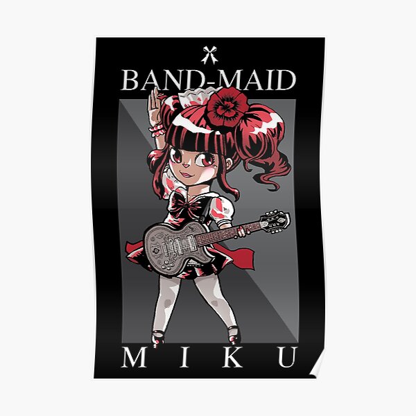 世界の人気ブランド BAND-MAID WORLD DOMINATION TOUR A1ポスター fawe.org