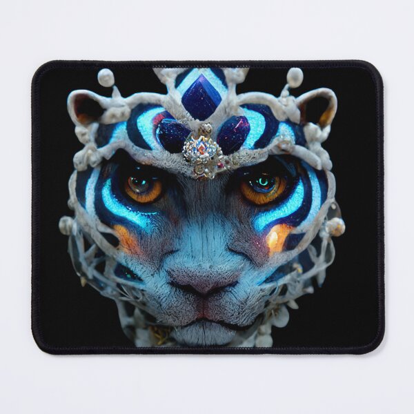 Item preview, Gfab Bfab Gen Ai FFabSurreal Trends Majestic Siberian Tiger with Jewels Design/Art designed and sold by Surrealtrends.