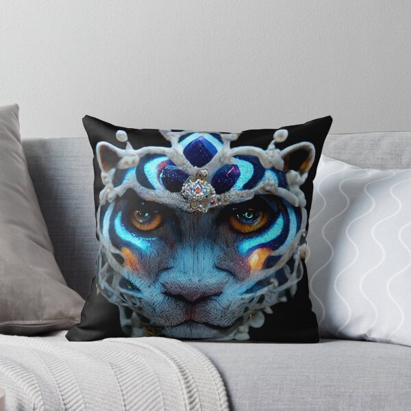 Item preview, Gfab Bfab Gen Ai FFabSurreal Trends Majestic Siberian Tiger with Jewels Design/Art designed and sold by Surrealtrends.
