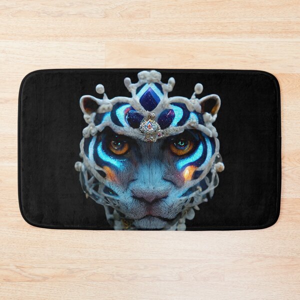 Item preview, Gfab Bfab Gen Ai FFabSurreal Trends Majestic Siberian Tiger with Jewels Design/Art designed and sold by Surrealtrends.