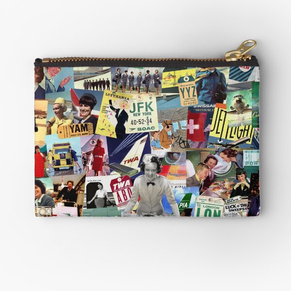 Flight Attendants Zipper Pouch