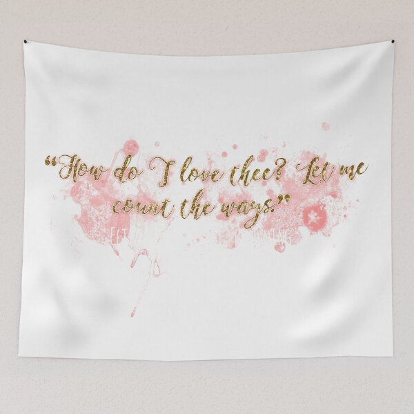 Item preview, How Do I Love Thee? designed and sold by allisonjo.