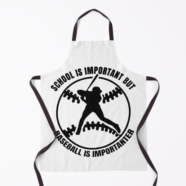 Item preview, School Is Important But Baseball Is Importanter Funny Baseball Quote designed and sold by MichelSorour.