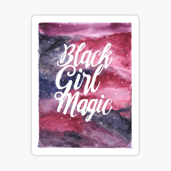 Black Girl Magic Sticker