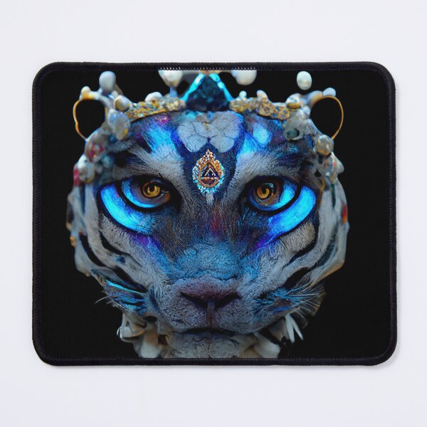 Item preview, Gfab Bfab Gen Ai FFab Surreal Trends Majestic Siberian Tiger with Jewels Design/Art designed and sold by Surrealtrends.