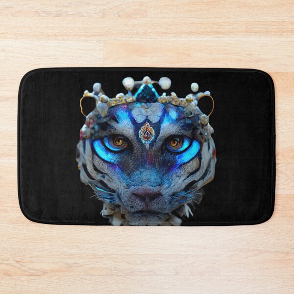Item preview, Gfab Bfab Gen Ai FFab Surreal Trends Majestic Siberian Tiger with Jewels Design/Art designed and sold by Surrealtrends.