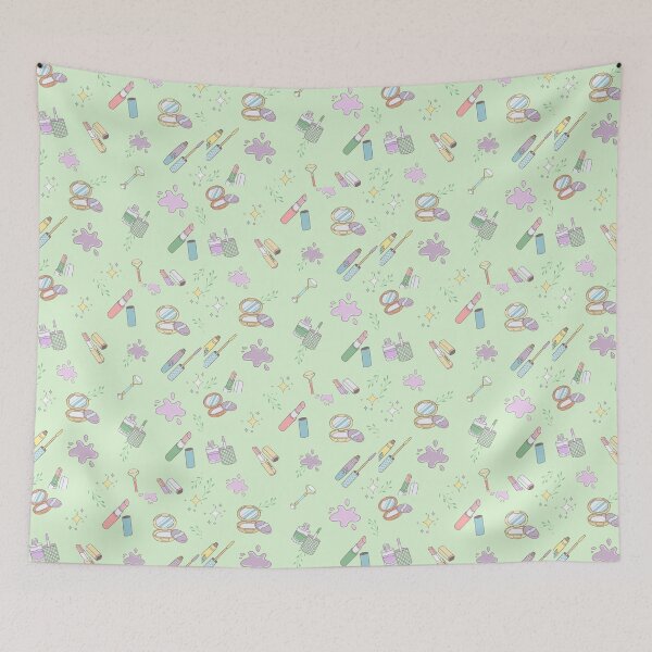 Item preview, Doodle make up in pastel designed and sold by andrasdesignssss.