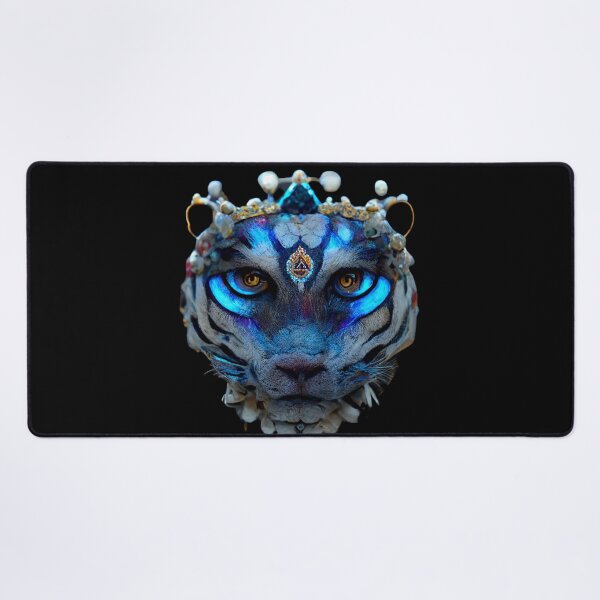 Item preview, Gfab Bfab Gen Ai FFab Surreal Trends Majestic Siberian Tiger with Jewels Design/Art designed and sold by Surrealtrends.
