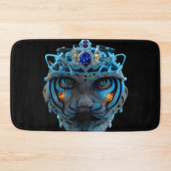 Item preview, Gfab Bfab Gen Ai FFab Surreal Trends Majestic Siberian Tiger with Jewels Design/Art designed and sold by Surrealtrends.