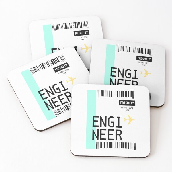 Item preview, PLANE TICKET POCKET DESIGN ENGINEER designed and sold by aydapadi.