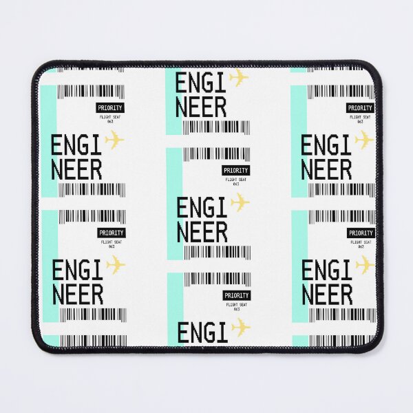 Item preview, PLANE TICKET POCKET DESIGN ENGINEER designed and sold by aydapadi.