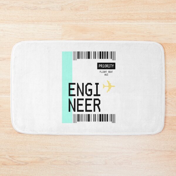 Item preview, PLANE TICKET POCKET DESIGN ENGINEER designed and sold by aydapadi.