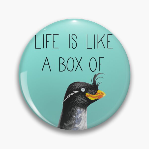 Item preview, Life Is Like A Box Of Auklets (Crested Auklet)  designed and sold by GunteWieland.