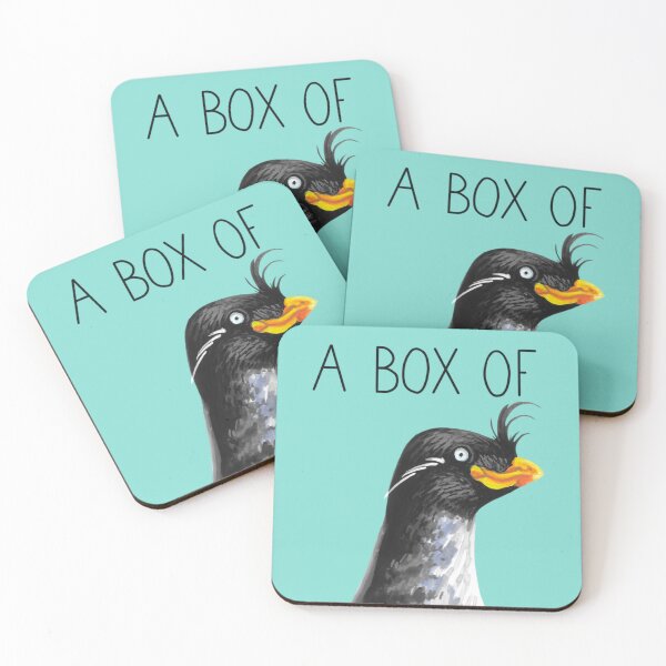 Item preview, Life Is Like A Box Of Auklets (Crested Auklet)  designed and sold by GunteWieland.