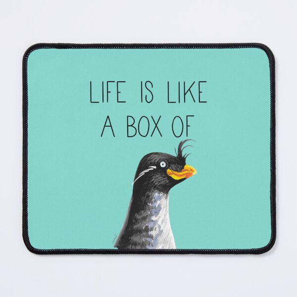 Item preview, Life Is Like A Box Of Auklets (Crested Auklet)  designed and sold by GunteWieland.