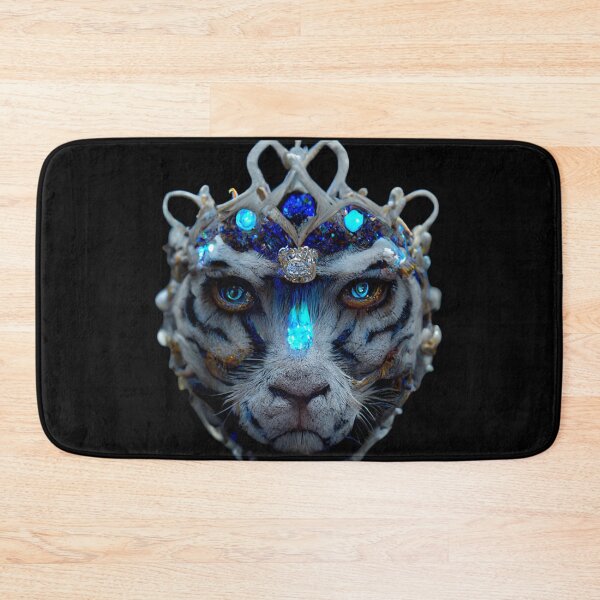 Item preview, Gfab Bfab Gen Ai FFab Surreal Trends Majestic Siberian Tiger with Jewels Design/Art designed and sold by Surrealtrends.
