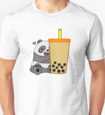 Panda + Boba Unisex T-Shirt