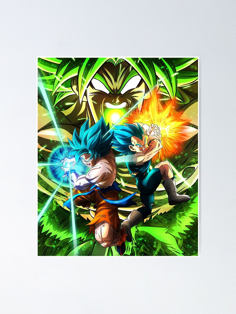 Dragon Ball Z Goku Super Saiyan Anime Poster – My Hot Posters