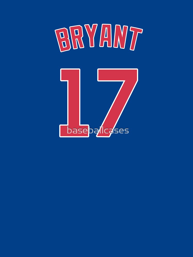 Chicago Cubs Kris Bryant T-Shirt #17 MLB Baseball Size Small