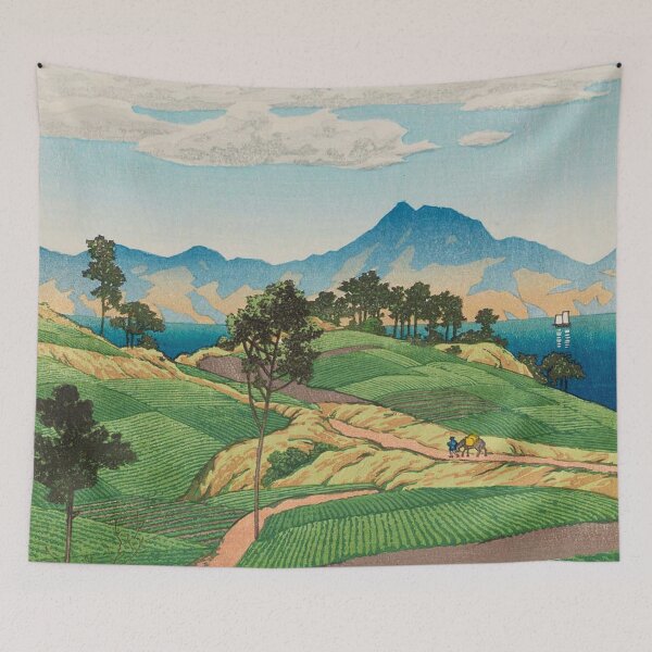 Item preview, Onsengadake Seen from Amakusa by Kawase Hasui, restored designed and sold by FineJapan.