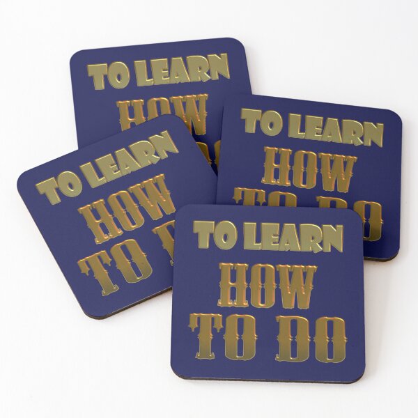 Item preview, Metal text designTO LEARN HOW TO DO designed and sold by Trianglegreen.