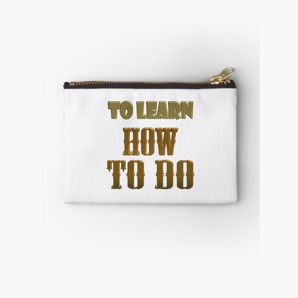 Item preview, Metal text designTO LEARN HOW TO DO designed and sold by Trianglegreen.