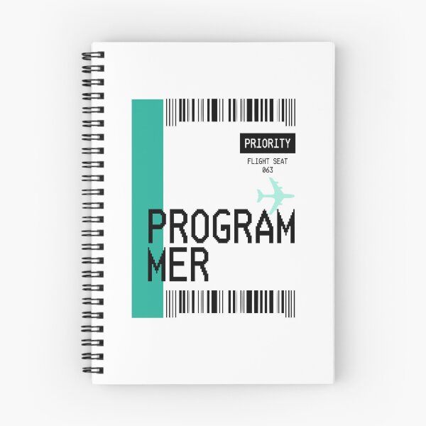 Item preview, PLANE TICKET POCKET DESIGN PROGRAMMER designed and sold by aydapadi.