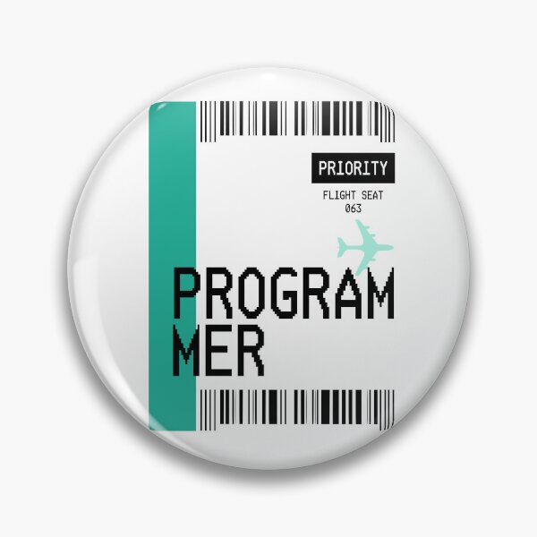 Item preview, PLANE TICKET POCKET DESIGN PROGRAMMER designed and sold by aydapadi.
