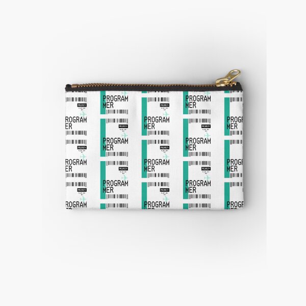 Item preview, PLANE TICKET POCKET DESIGN PROGRAMMER designed and sold by aydapadi.