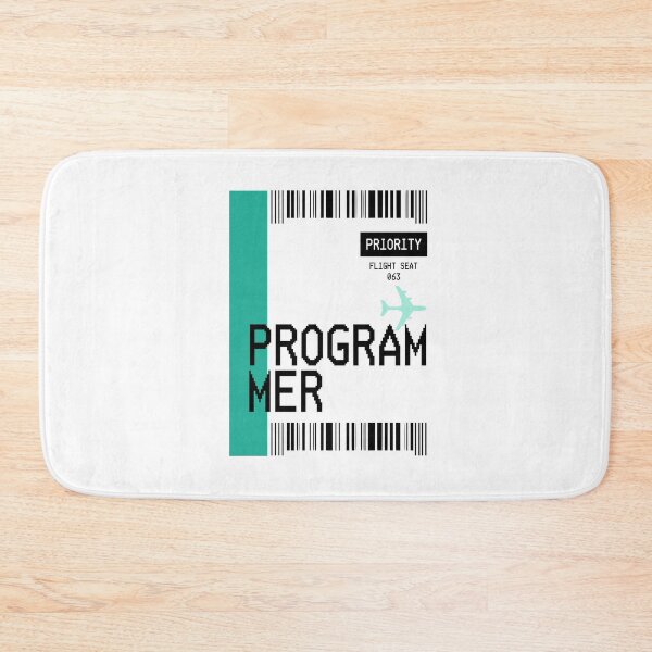 Item preview, PLANE TICKET POCKET DESIGN PROGRAMMER designed and sold by aydapadi.