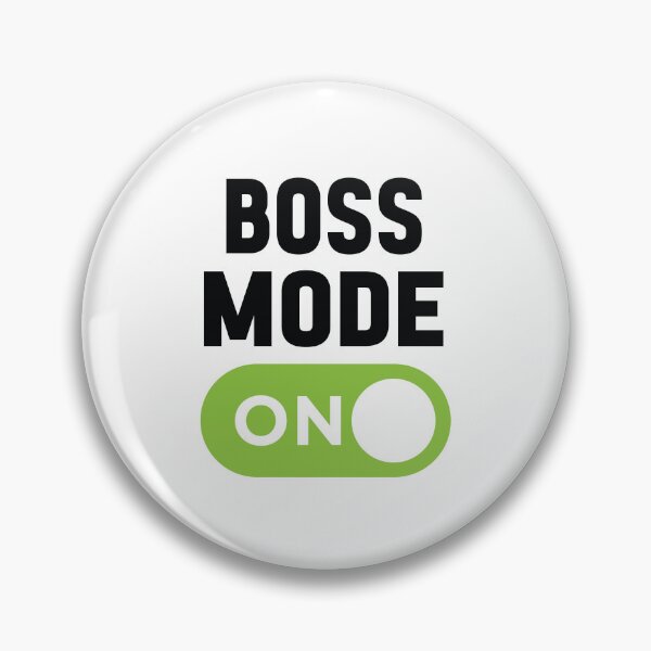 Item preview, Boss Mode On designed and sold by freshLayer.