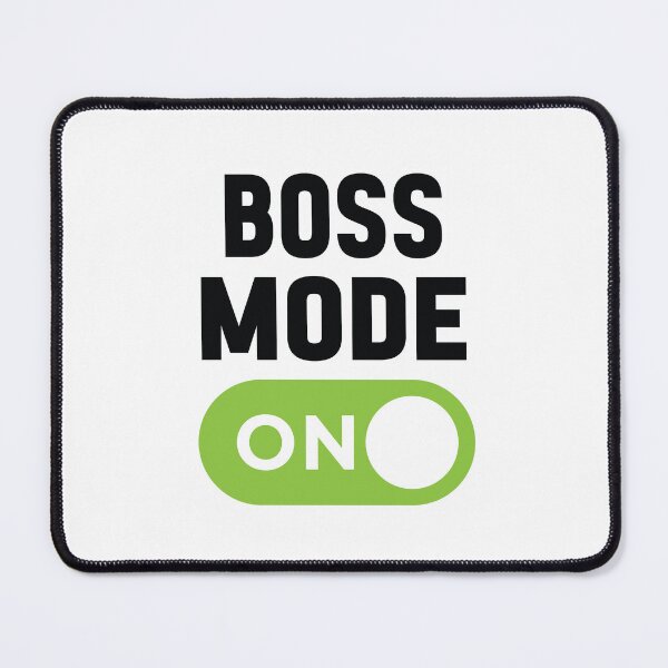 Item preview, Boss Mode On designed and sold by freshLayer.