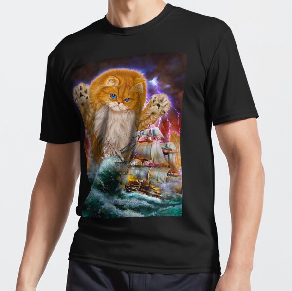 cat kraken shirt