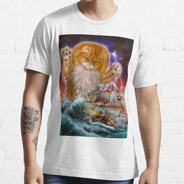 cat kraken shirt