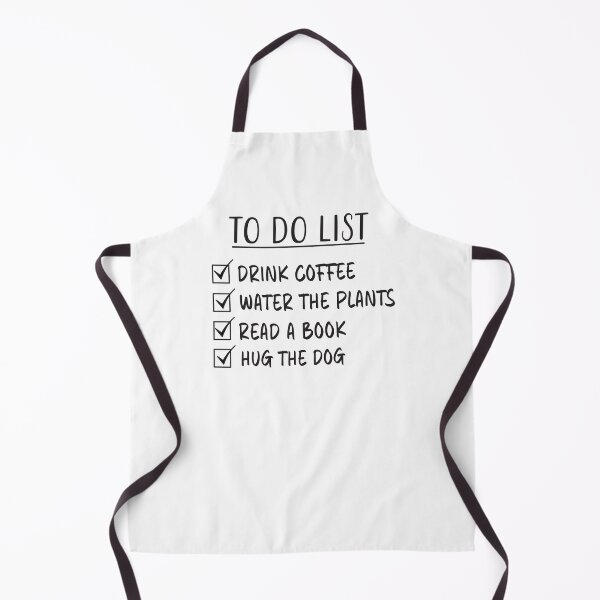 Item preview, Dog, Coffee, Plants and Reading Quote - To Do List designed and sold by Primroaddesigns.
