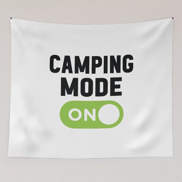 Item preview, Camping Mode On designed and sold by freshLayer.