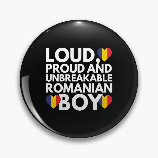 Item preview, I am Romanian Boy Loud, Proud and Unbreakable designed and sold by HelloFromAja.