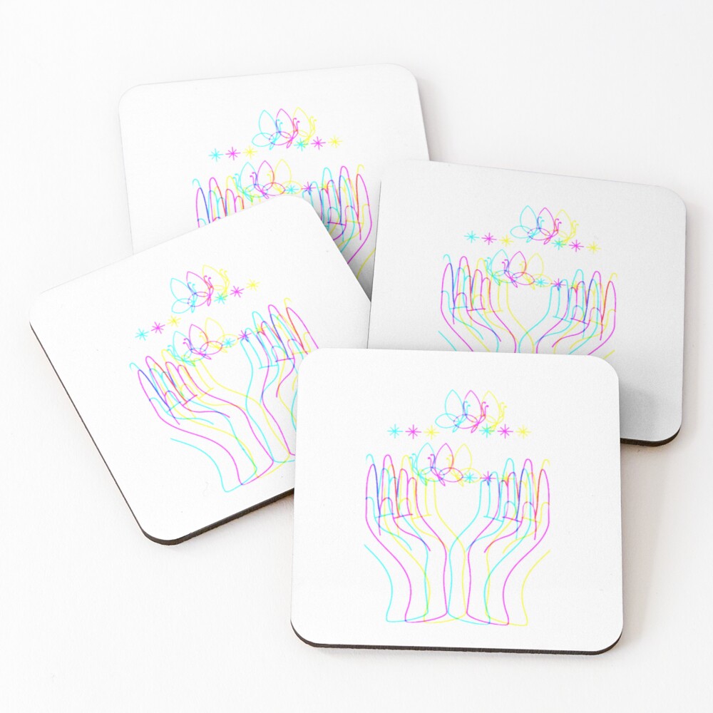 Item preview, Coasters (Set of 4) designed and sold by Rani-Adil.