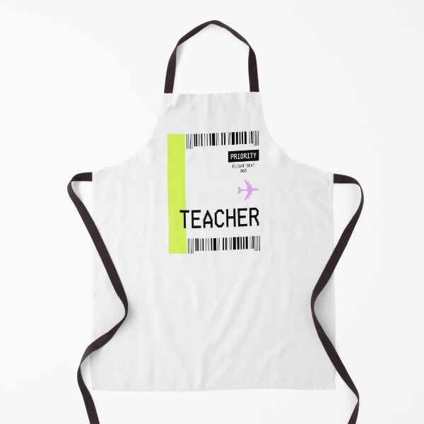 Item preview, PLANE TICKET POCKET DESIGN TEACHER designed and sold by aydapadi.