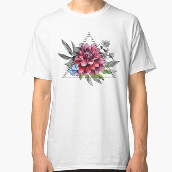 Geometric Dahlia Classic T-Shirt