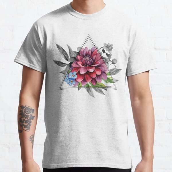 Geometric Dahlia Classic T-Shirt